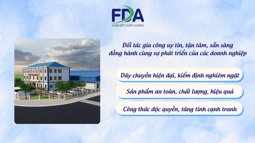 gia công dược phẩm cho các doanh nghiệp